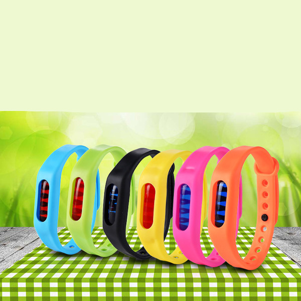 2018 Anti Mosquito Wrist mosquito repellent bracelet Wrist Band Bracelet Wristband Protection mosquito Deet-free non-toxic Safe Bracelet