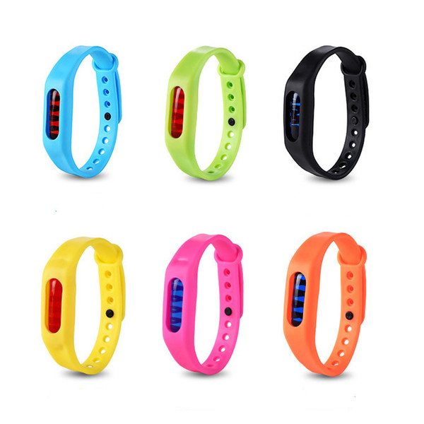 New Anti Mosquito Wrist mosquito repellent bracelet Wrist Band Bracelet Wristband Protection mosquito Deet-free non-toxic Safe Bracelet