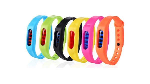 New Anti Mosquito Pest Insect Bugs Repellent Repeller Wrist Band Bracelet Wristband Protection mosquito Deet-free non-toxic Safe Bracelet