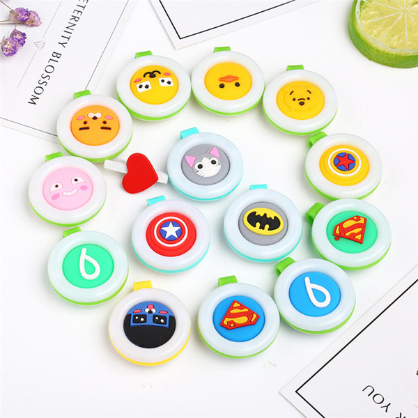 2017 Mosquito Repellent Badge Button Buckle Colorful Baby Pregnant Woman Mosquito Repellent Clip Protection Stationery Set DHL free shipping