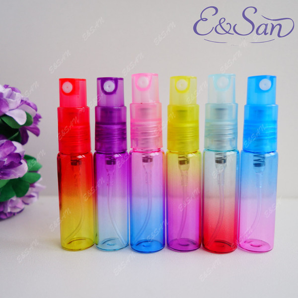 5ml Travel liquid Fine mist Perfume Atomizer Refillable Spray Empty Bottle made in china free shipping