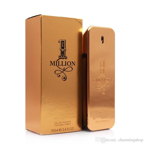 Famous Brand 1 MILLION perfume for Men 100ml with long lasting time good smell good quality high fragrance capactity free ship