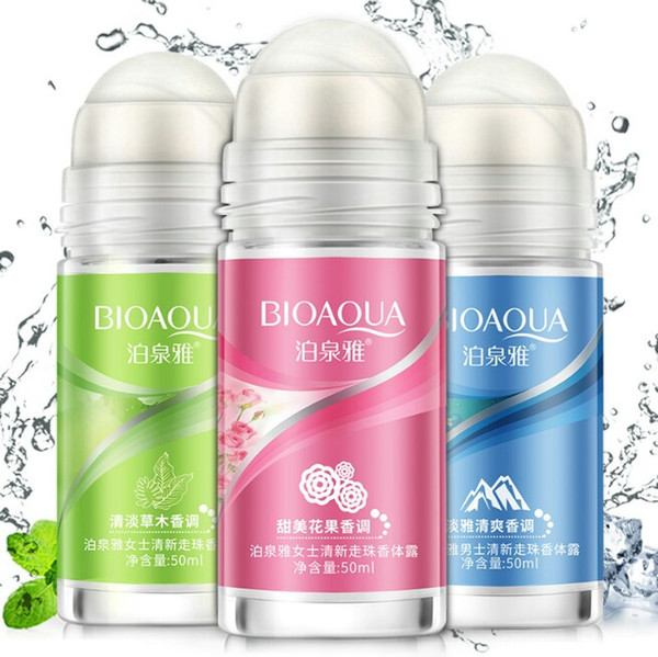 0214 BIOAQUA Hidroschesis Roll-on Antiperspirant Essence Dynamic Refreshing Freshness Perfume Remove Underarm Odour Adults