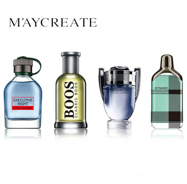 1Set 4Pcs Perfumed Men Perfumed Atomizer Bottle Glass Fashion Lady male Parfum Long Lasting Flower Fragrance Perfumed