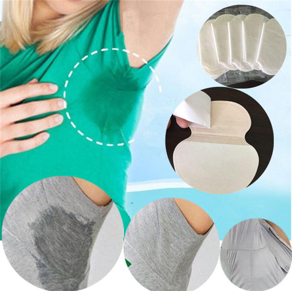 2pcs/pack Axillary stick absorbent pads Underarm Armpit Sweat Perspiration Pads Shield Absorbent Supply Anti-Perspirant Sticker FB074