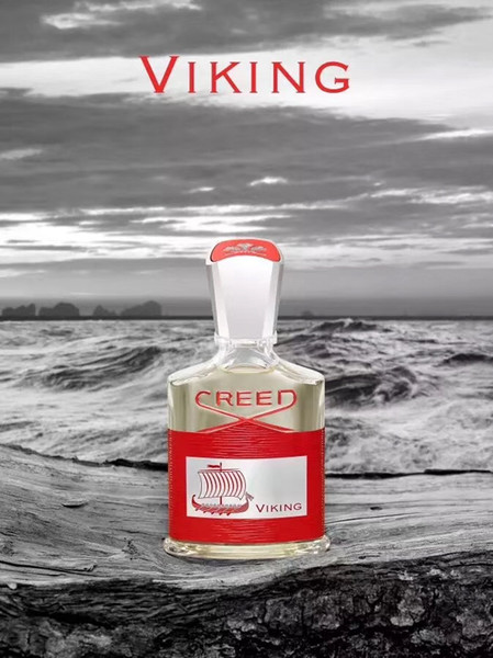 New Creed Viking Sea Pirate Men's Fragrance 120ml wholesale Red Viking of sea Men Royal Belief DHL free shipping