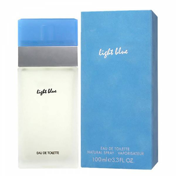 Perfume for unisex Light blue Flower and fruit fragrance 100ml/3.3fl.oz EDT Free Shipping Fast Shipping