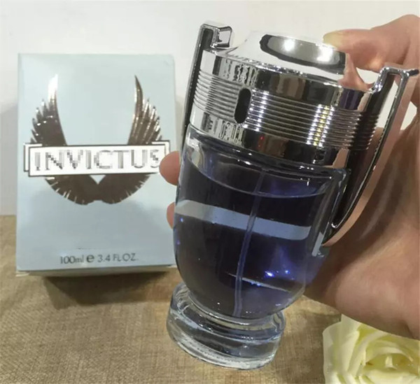 In stock ! Invictus by Rabanne 3.4 oz EDT Cologne 100ml for Men Spray Liquid Incense with longlasting good quality high fragrance.