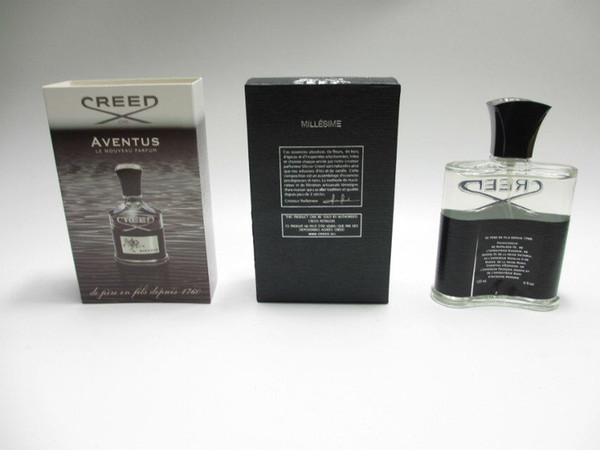 Whosale!!! New Creed aventus perfume for men cologne 120ml with long lasting time good smell high fragrance capactity free shipoing