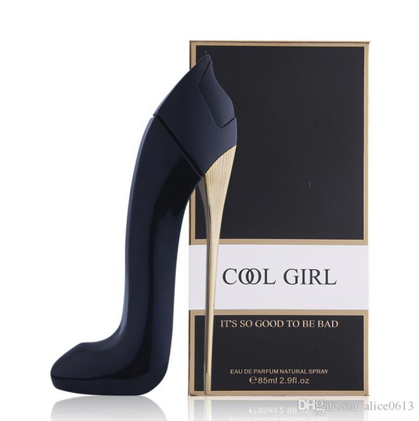 New top luxury high heel shape 85ML good smell goddess perfume floral fragrance free shipping long lasting (3 colors)