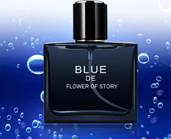 In stock! 100ml Blue perfume for men perfume cologne Body Spray with long lasting time good smell fragrance Blue perfume cosmetic