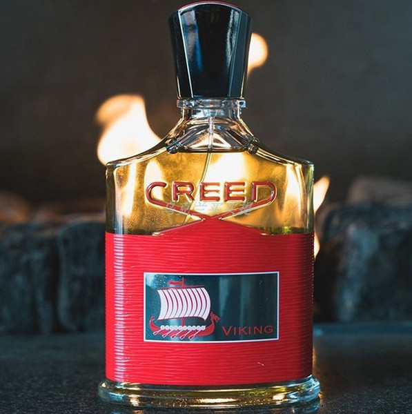 Men Perfume Creed Viking Red Cologne Fragrance 120ml Eau De Parfum Perfume Incense Scent DHL Free Shipping