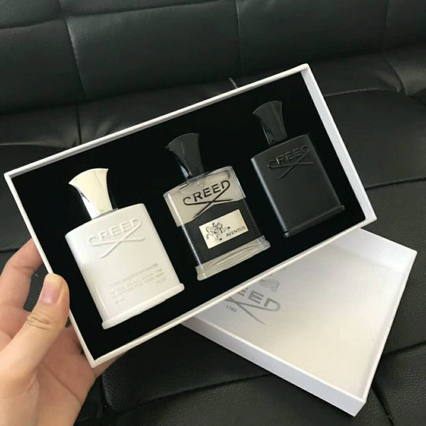 2019 new fashion health beauty creed three set perfume 30ml taste durable, fresh and durable creed