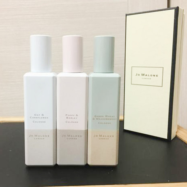 Top Quality Jo Malone London Oat Cornflower Barely Green Wheat Primrose Honey Perfume fragrance 30ml Free Shipping