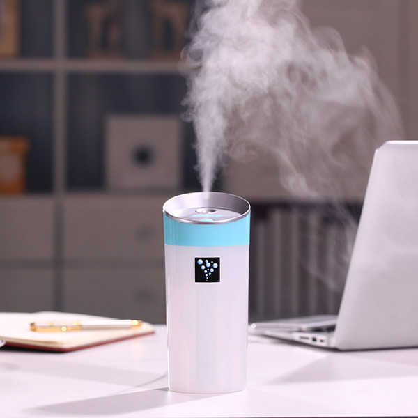 Ultrasonic Humidifier USB Car Humidifier Mini Aroma Essential Oil Diffuser Aromatherapy Mist Maker Home Office 300ML