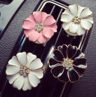 NEW ARRIVAL The FLOWER Car Vents and the Perfume of a Cute Car Air Conditioner FREE SHIPPING