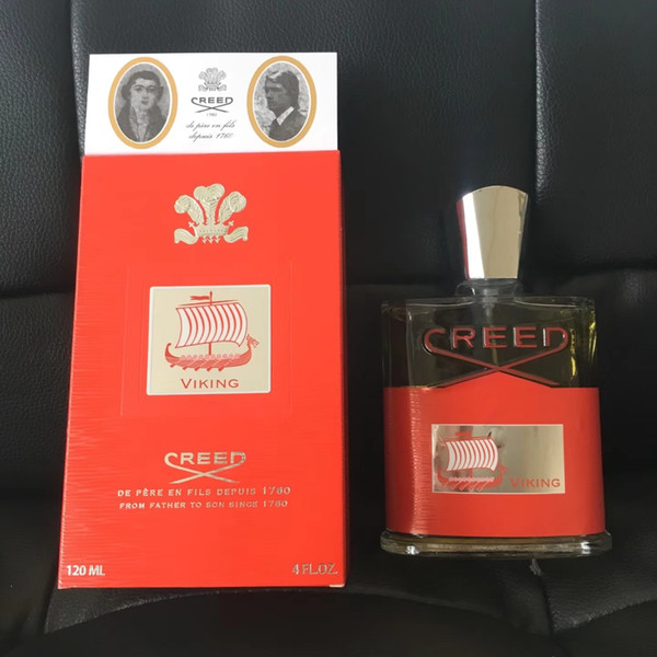 18ss Christmas Gifts High Quality New Products CREED Viking Perfume Gold 120ml Lasting Perfume Ex-factory Price Free Shopping