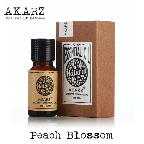 Peach Blossom essential oil AKARZ Famous brand natural aromatherapy face body skin care Peach Blossom oil