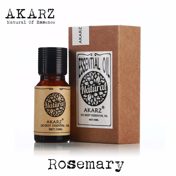 AKARZ Famous brand natural Rosemary essential Oil Aromatherapy face body skin care