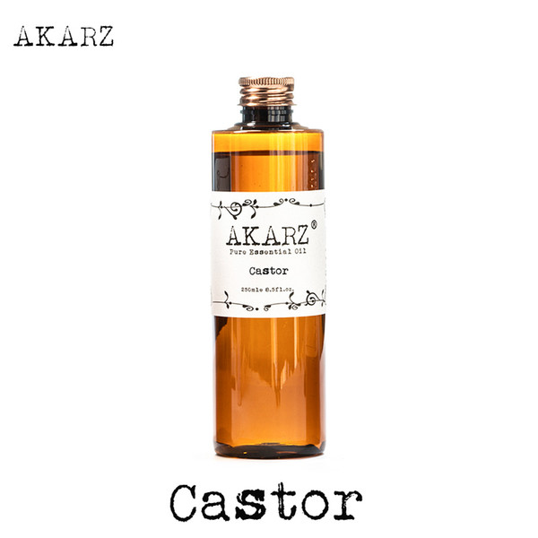 AKARZ Famous brand castor oil natural aromatherapy high-capacity skin body care massage spa castor essential oil