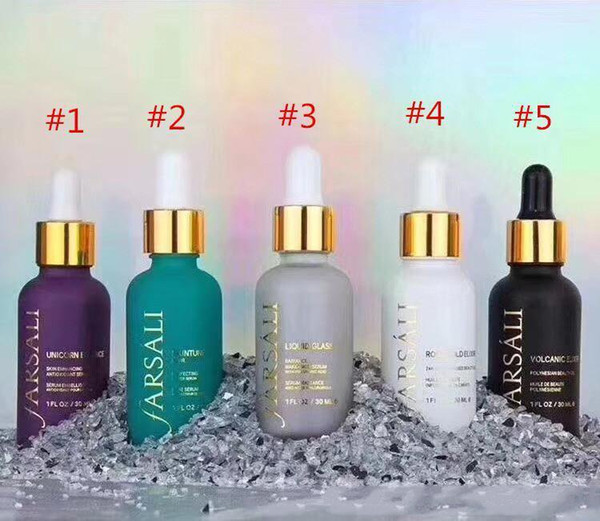 Cleansing Tools 24k Rose Gold Elixir Radiating Moisturizer 30ml face care Essential Oil 5 styles in stock F1