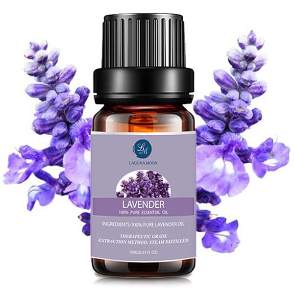 10ml Premium Therapeutic Lavender Essential Oil Pure Natural Premium Therapeutic Grade Best for Aromatherapy Massage SPA Bath Myrrh Oil Hot