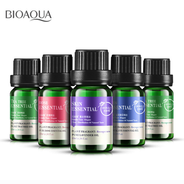 2018 Bioaqua Lavender Rose Tea Tree Compound Vegetable Essential Oil Nourishing Moisturizing Oil Control Contraction Facial Pore Beauty Oil