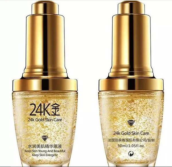 BIOAQUA 24K Gold Face Cream Moisturizing 24 K Gold Day Cream Hydrating 24K Gold Essence Serum For Women Face Skin Care