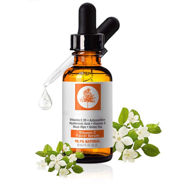 Promotion! HOT Makeup Essential Oil 30ml Vitamin C Face Serum Moisturizer Advanced Formula Hyaluronic Acid Reduces lines for orbital area