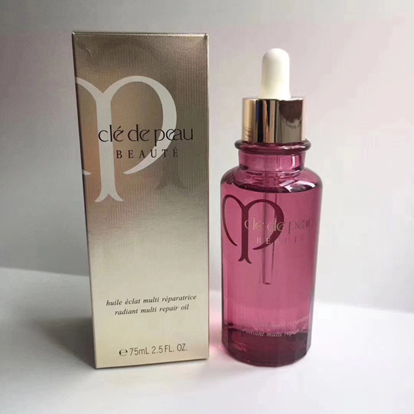 Japan CPB Beauty Oil Essence 75ml Moisturing Lotion Huile Eclat Multi Reparatrice Radiant Face Skin Care Essence DHL Free Shipping