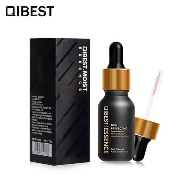 Promotion! New Qibest Essential Oil Face Lip Makeup Serum Essence Filling Moisture Serum Oil Water Base Before Makeup Base Primer