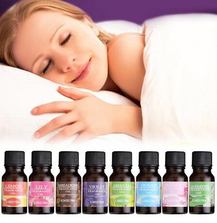 10ml Pure Essential Oils For Aromatherapy Diffusers Essential Oils Organic Body Relieve Stress Oil Skin Care Help Sleep