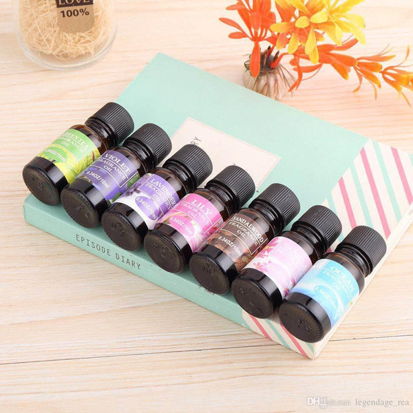 Wholesale- 10ml/Bottle Pure Essential Oils Health Therapeutic Grade Aromatherapy