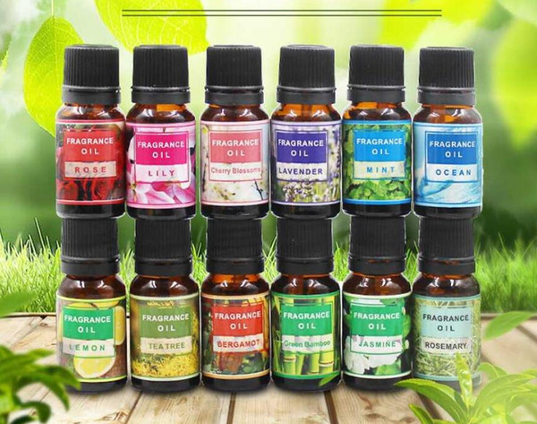 STOCK Essential Oils For Aromatherapy Diffusers Pure Essential Oils Organic Body Massage Relax 10ml Fragrance Oil Skin Care