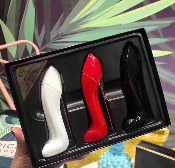 Top Quality Creative GIRL High Heels Eau de Parfum 25ml 3pieces in one perfume set long lasting and high fragance