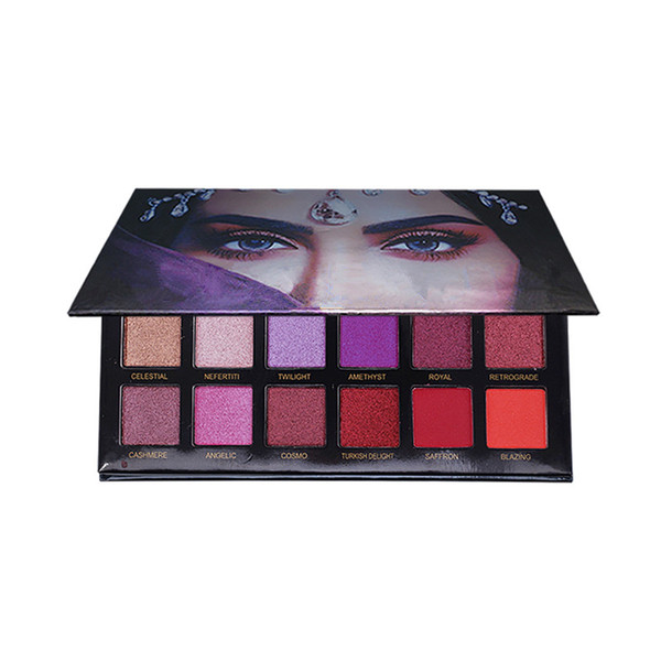 Beauty DESERT DUSK Eyeshadow 18 colors Pallete Shimmer Matte Eye shadow Pro Eyes Makeup Cosmetics B580