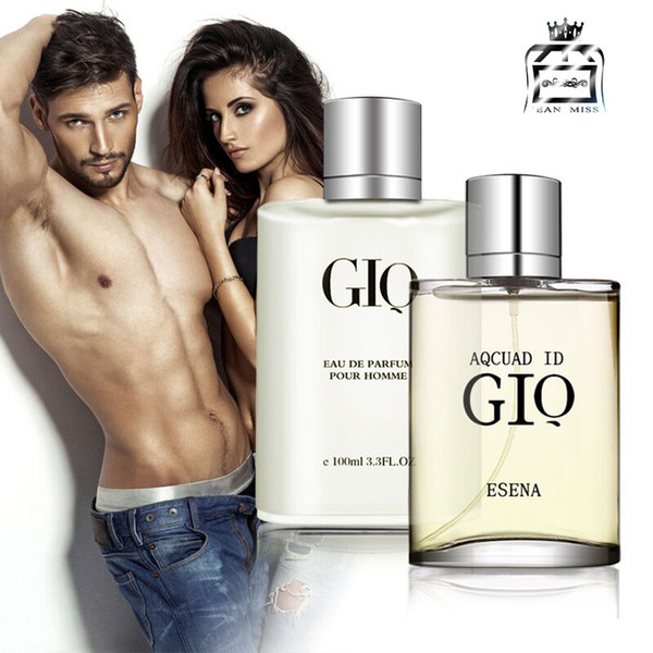 GIQ Men's Cologne Perfume Long-lasting Fresh Floral Fragrance Dating Necessary Man Parfum Spray 100ml/3.3fl.oz