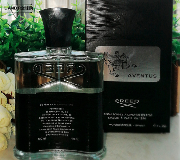 HOT Creed aventus perfume Green Irish Tweed Silver Mountain Water for men cologne 120ml high fragrance good quality free shipping