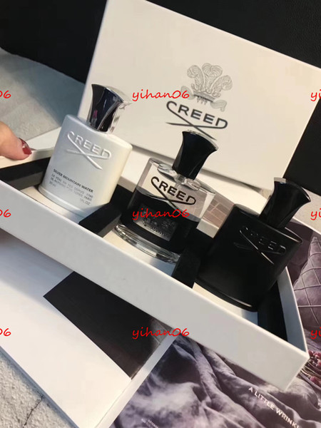 Christmas Gift Perfume By DHL New Creed aventus perfume Kit of 30ml 3 bottle with long lasting time high quality Men fragrance