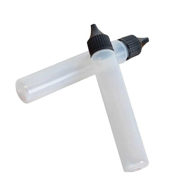 100pcs 30ml E Liquid Bottles with Long Dropper Plastic Empty Pen Style Bottle Unicorn Electronic cigarette Bottles LDPE