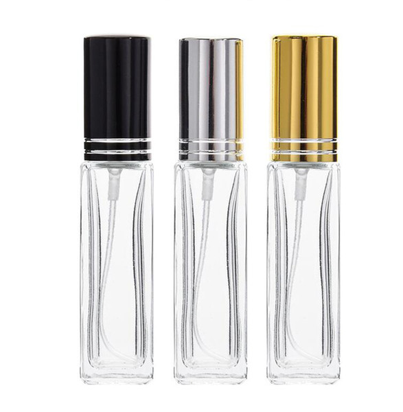 4ML 8ML Refillable Sample Perfume Glass Bottle Travel Spray Atomizer Empty Perfume Bottle 1000pcs/lot With Best Price