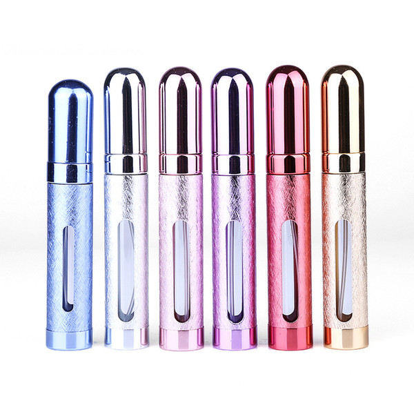 Fashion Type 12ML Portable Mini Travel Perfume Bottles Atomizer Refillable Empty Spray Bottles 12ml for Women & Men