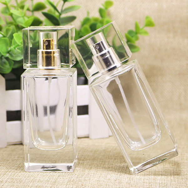 Promotion Price Portable refillable Perfume Bottles glass perfume bottle Makeup Spray Atomizer Travel perfume bottle 50ml In Stock