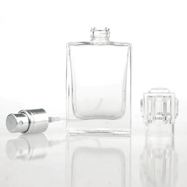 30ml Refillable Spray Perfume Bottles Transparent Travel Perfume Bottle Empty Cosmetic Containers With Atomizer For Travel