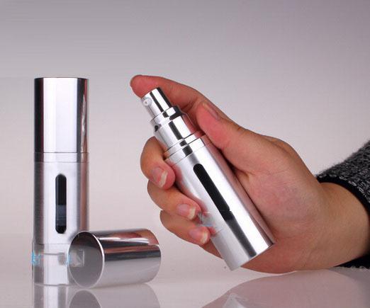 30ml /1oz aluminum Empty refillable Airless Lotion Treatment Pump Cosmetic Dispensing Bottles lotions, liquid PB49