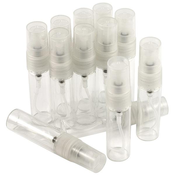20PCS/LOT 5ml Glass Atomizer Refillable Pump Spray Bottles Makeup Perfume Bottle Aromatic Water Bottle Empty scent Bottle