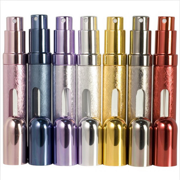 10000pcs 12ML Refillable Empty Atomizers Travel Perfume Bottles Spray Makeup Aftershave Metal Bottle Wholesale Factory Price