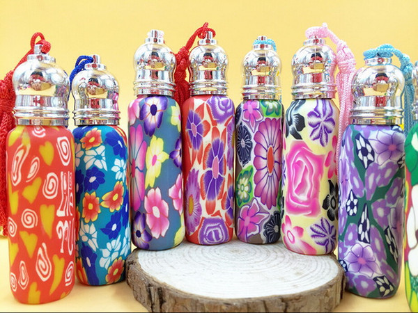 100PCS 10ML Roller Ball Roll on Ball Refillable Ceramic essence oil Perfume empty bottle + Free Pipette Dropper BY DHL Free Shipping