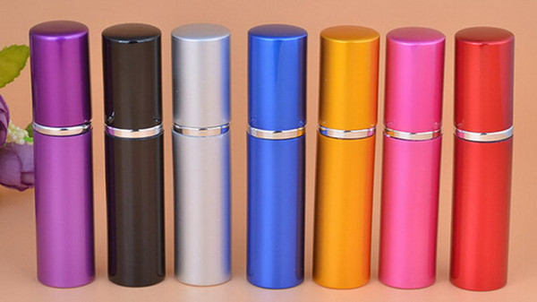 5ML 10ML Empty Travel Mini Portable Refillable Perfume parfum Atomizer Spray Bottles cosmetic containers For Spray Scent Pump