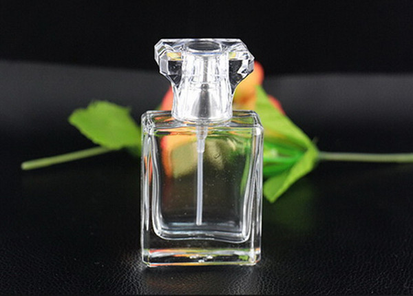 Glass 30ML 1OZ Empty Travel Mini Portable Refillable Perfume parfum Atomizer Spray Bottles cosmetic For Spray Scent Pump 50pcs